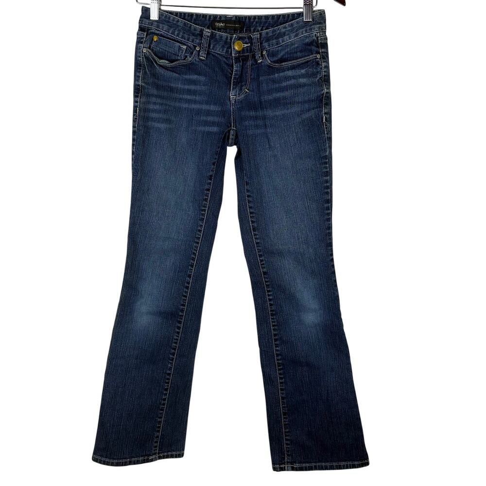 Mossimo Low Rise Bootcut Jeans Dark Wash Vintage Y2K 2000s Party Women's 2
